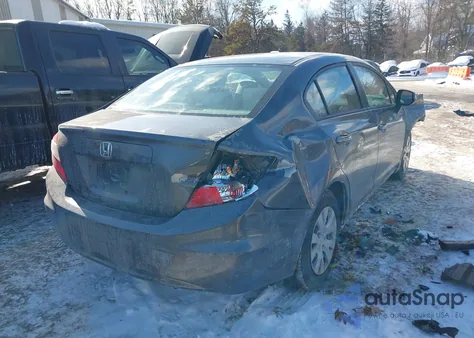 2012 Honda Civic Lx из США, поврежденный, VIN 2HGFB2F50CH559536
